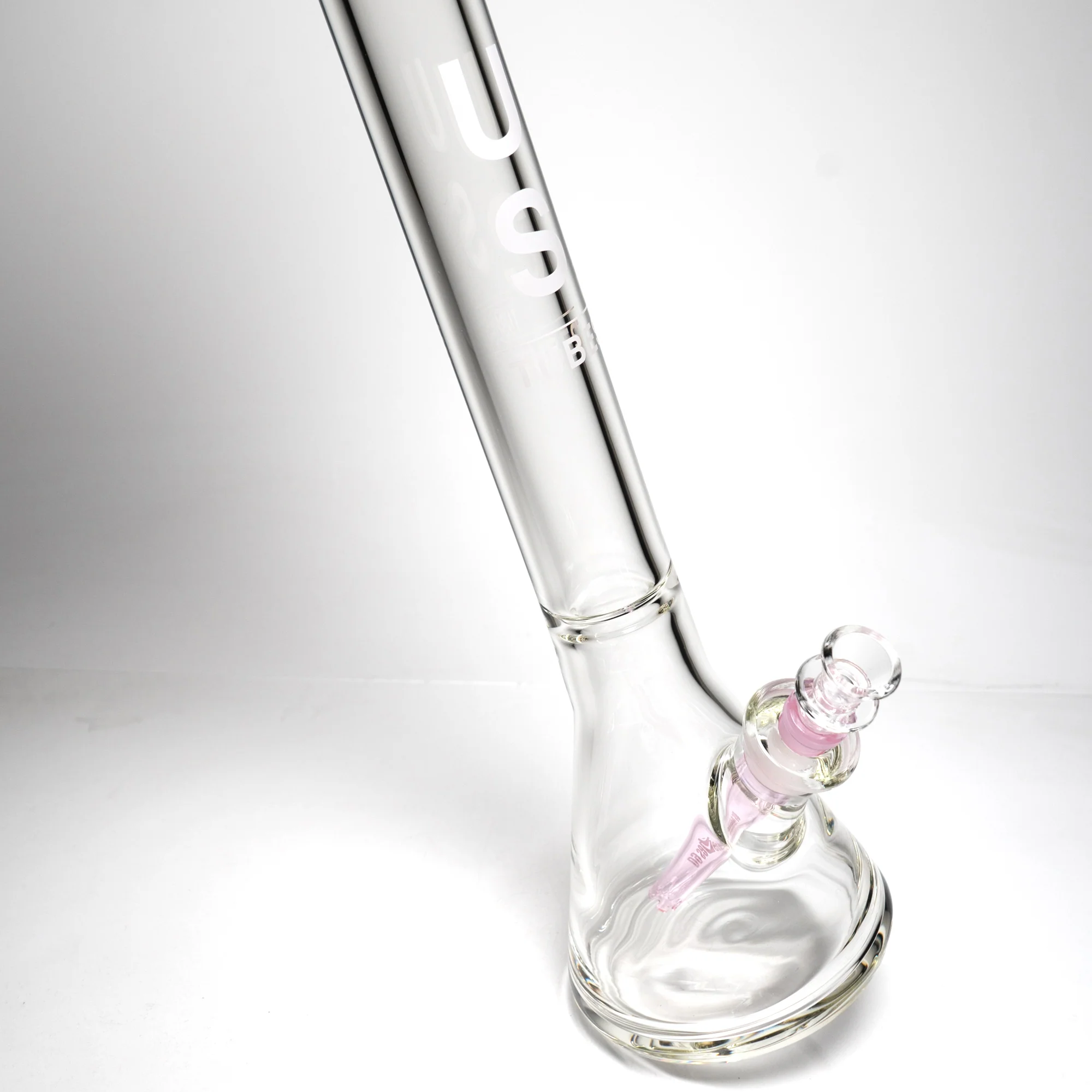 US Tubes - 18" Beaker 50x9 - Constriction - Pink Vertical Label - Image 5