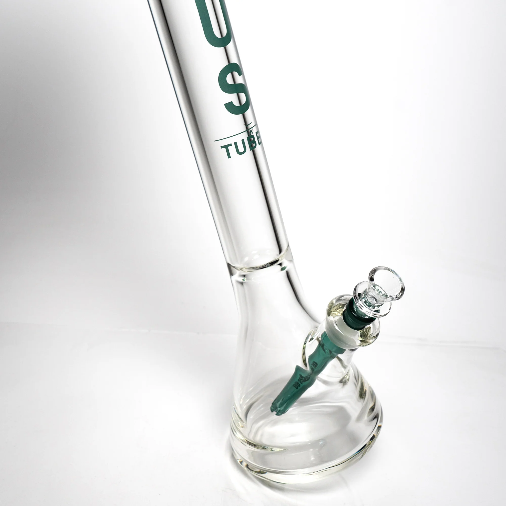 US Tubes - 18" Beaker 50x9 - Constriction - Teal Vertical Label - Image 5