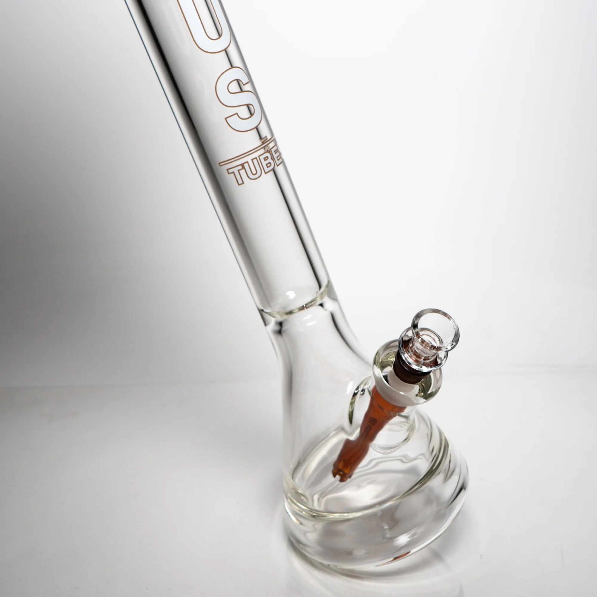 US Tubes - 18" Beaker 50x9 - Constriction - White & Brown Vertical Label - Image 5