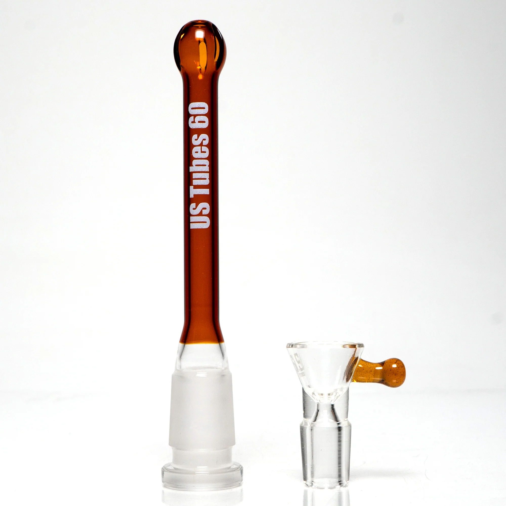 US Tubes - 18" Beaker 50x9 w/ 24mm Joint - Constriction - Brown Shadow Label - Image 7