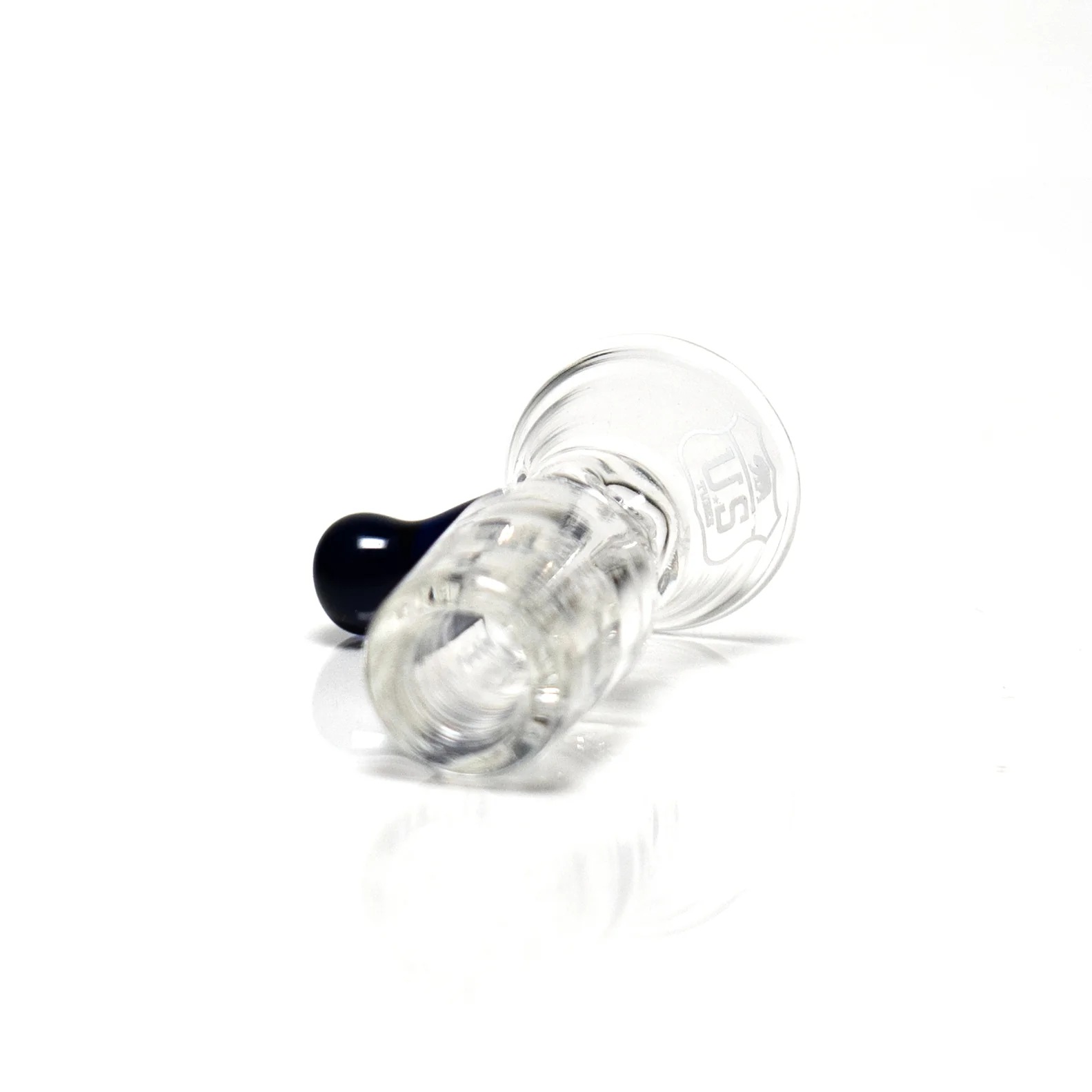 US Tubes - 18mm Ice Pinch Martini Slide - Cobalt - Image 2