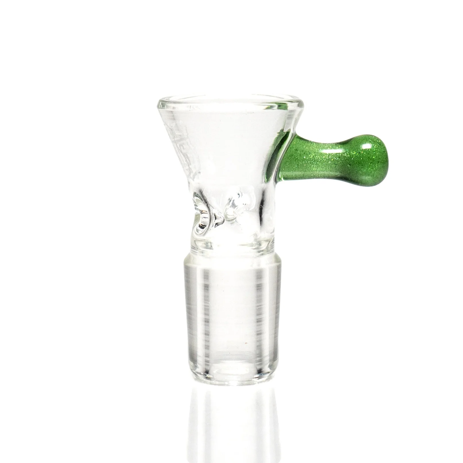 US Tubes - 18mm Ice Pinch Martini Slide - Green Stardust