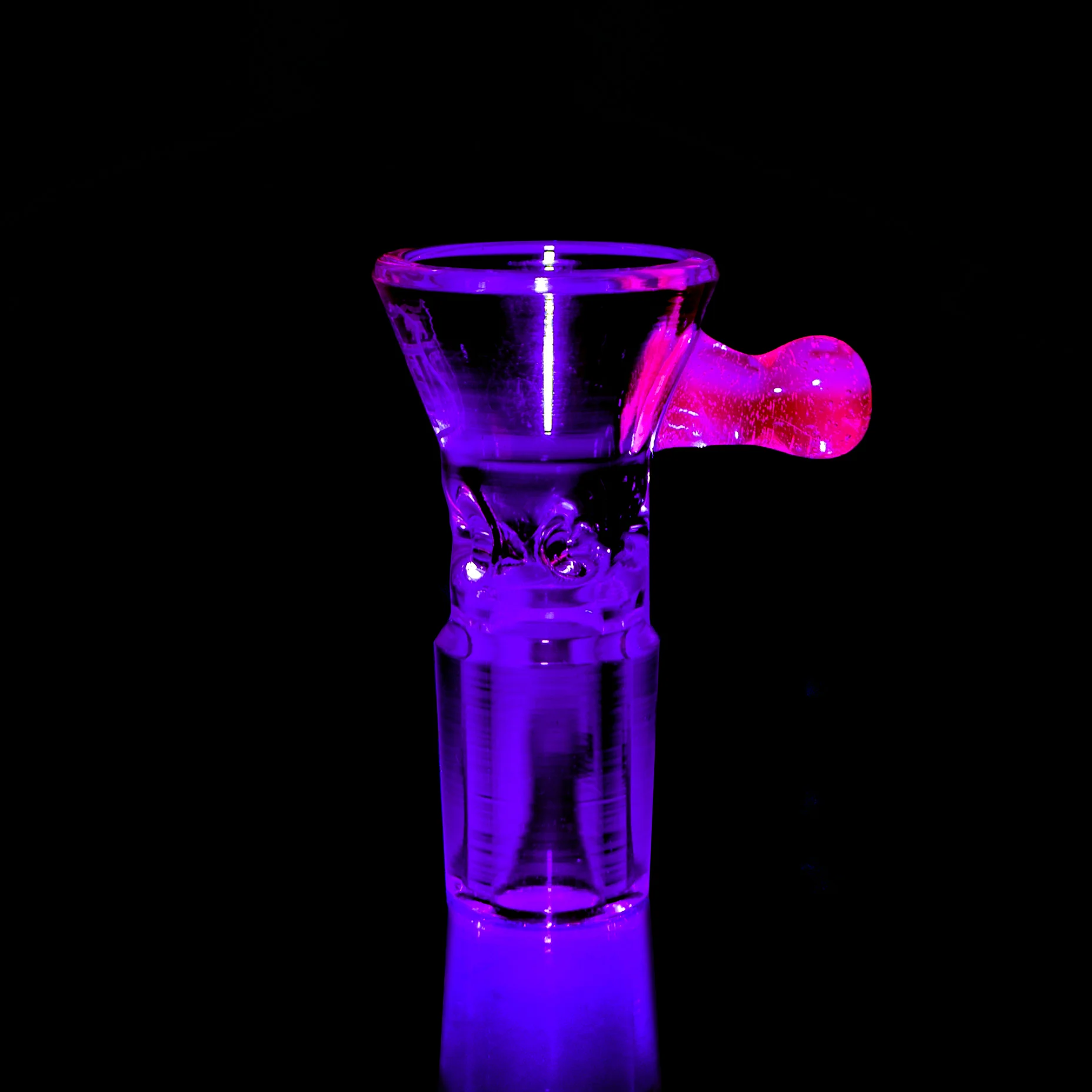 US Tubes - 18mm Ice Pinch Martini Slide - UV Lucy - Image 2