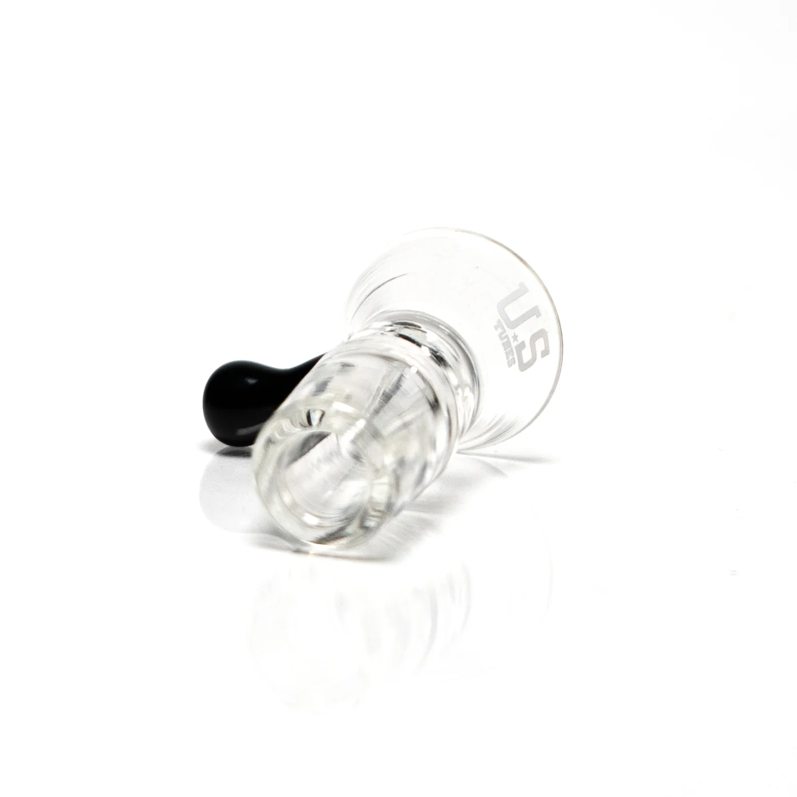US Tubes - 18mm Single Hole Martini Slide - Black - Image 2