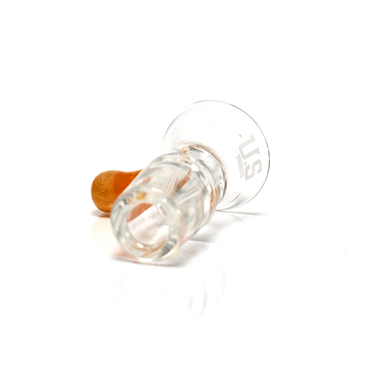 US Tubes - 18mm Single Hole Martini Slide - Orange - Image 2