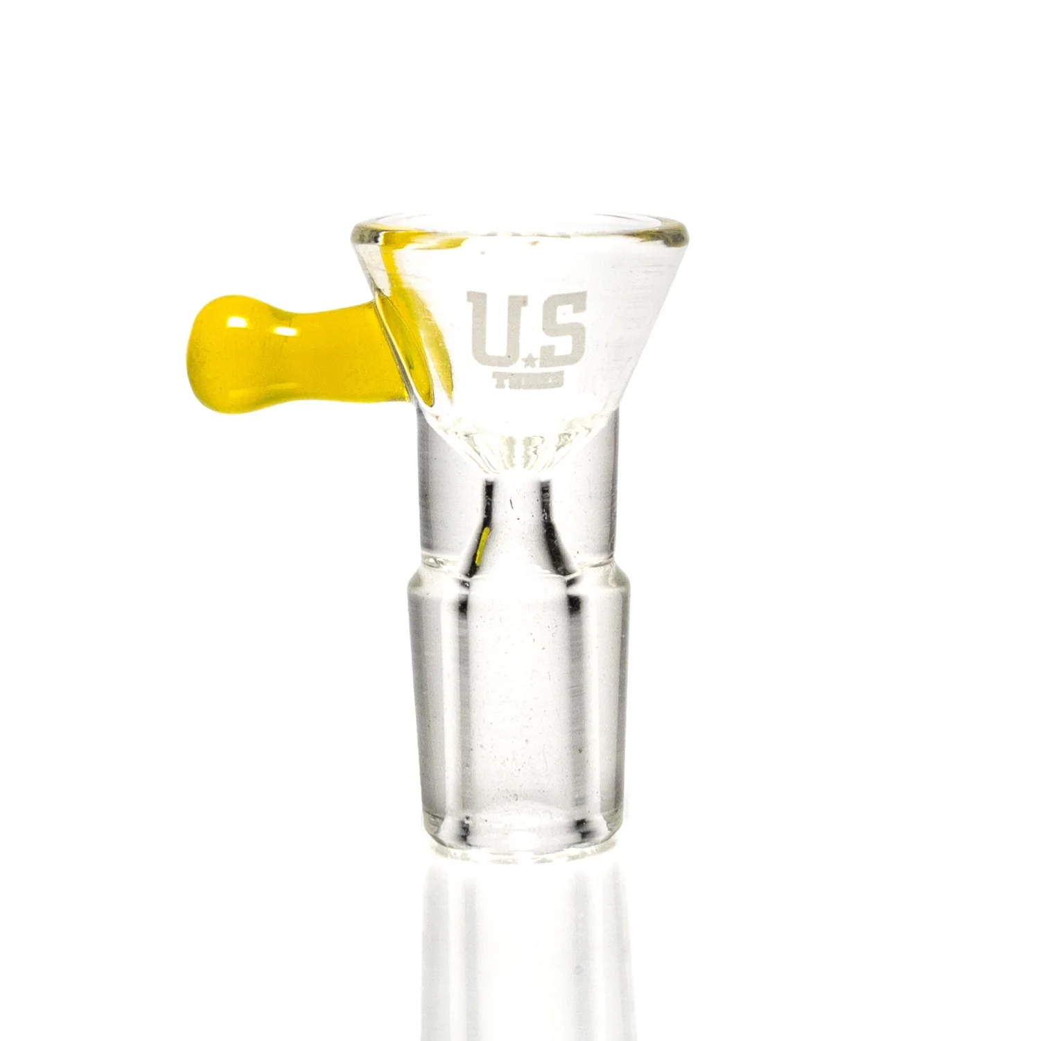 US Tubes - 18mm Single Hole Martini Slide - Lemon Drop