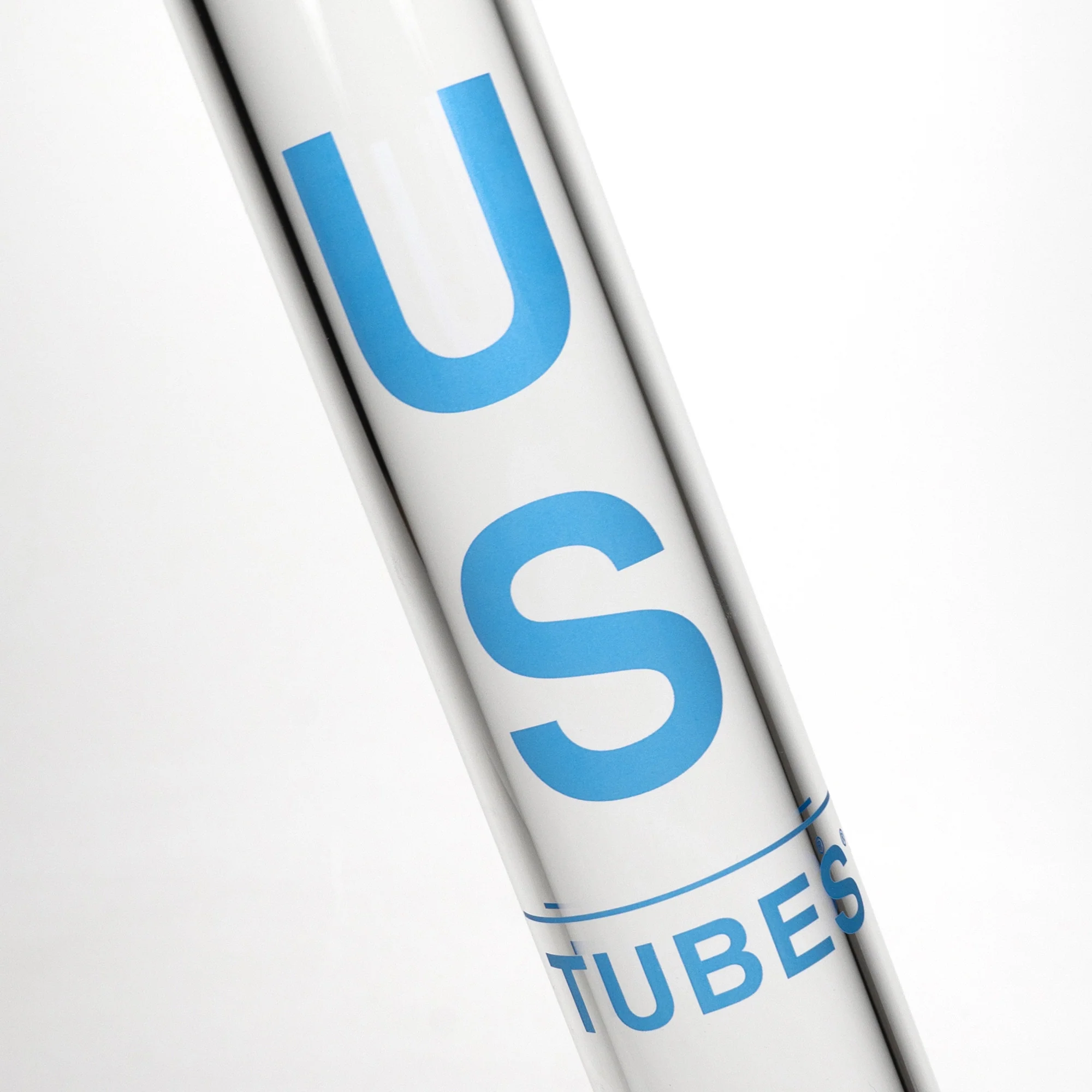 US Tubes - 20" Beaker 50x5 w/ 29mm Joint - Constriction - Blue Vertical Label - Image 4