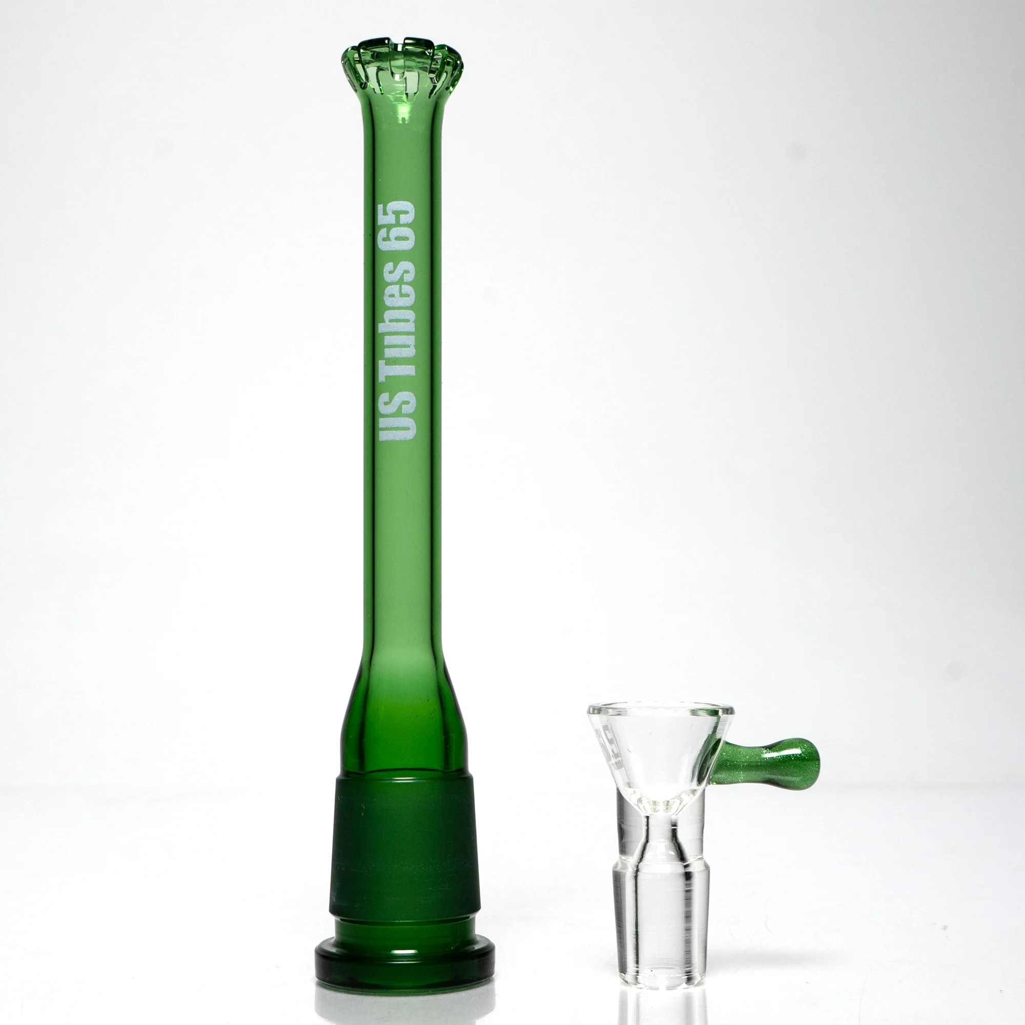US Tubes - 20" Beaker 50x5 w/ 29mm Joint - Constriction - Green Shadow Label - Image 7