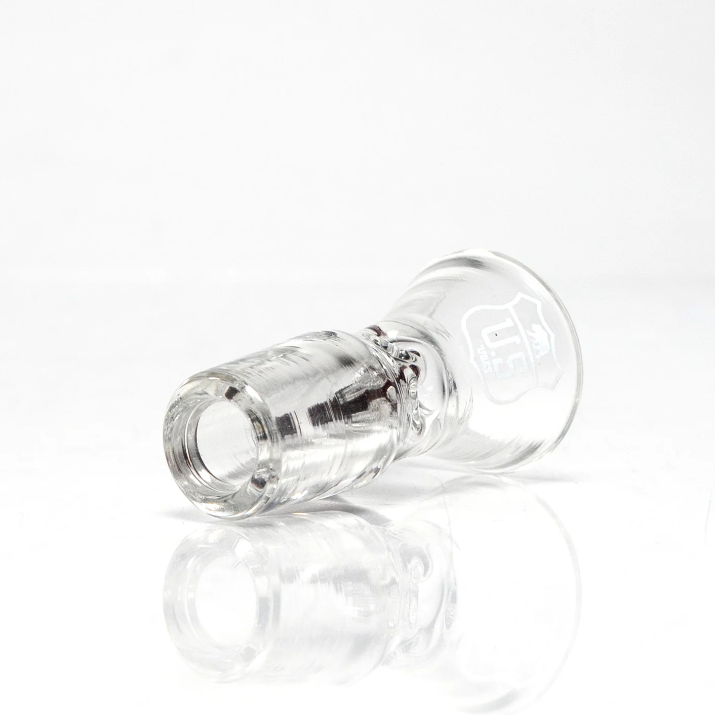 US Tubes - 20" Beaker 50x5 w/ 29mm Joint - Constriction - White & Red Vertical Label - Image 10