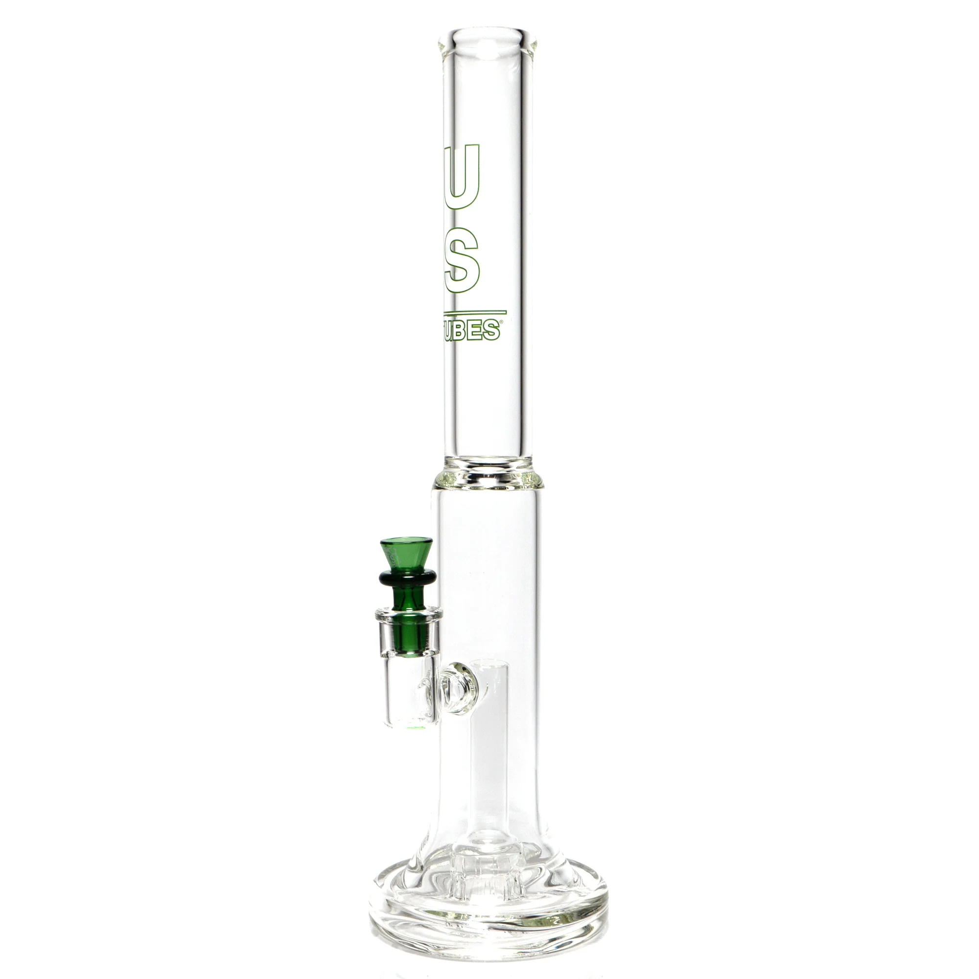 US Tubes - 20" Hybrid Fixed Circ Dome - 60x7 - White & Green Vertical Label