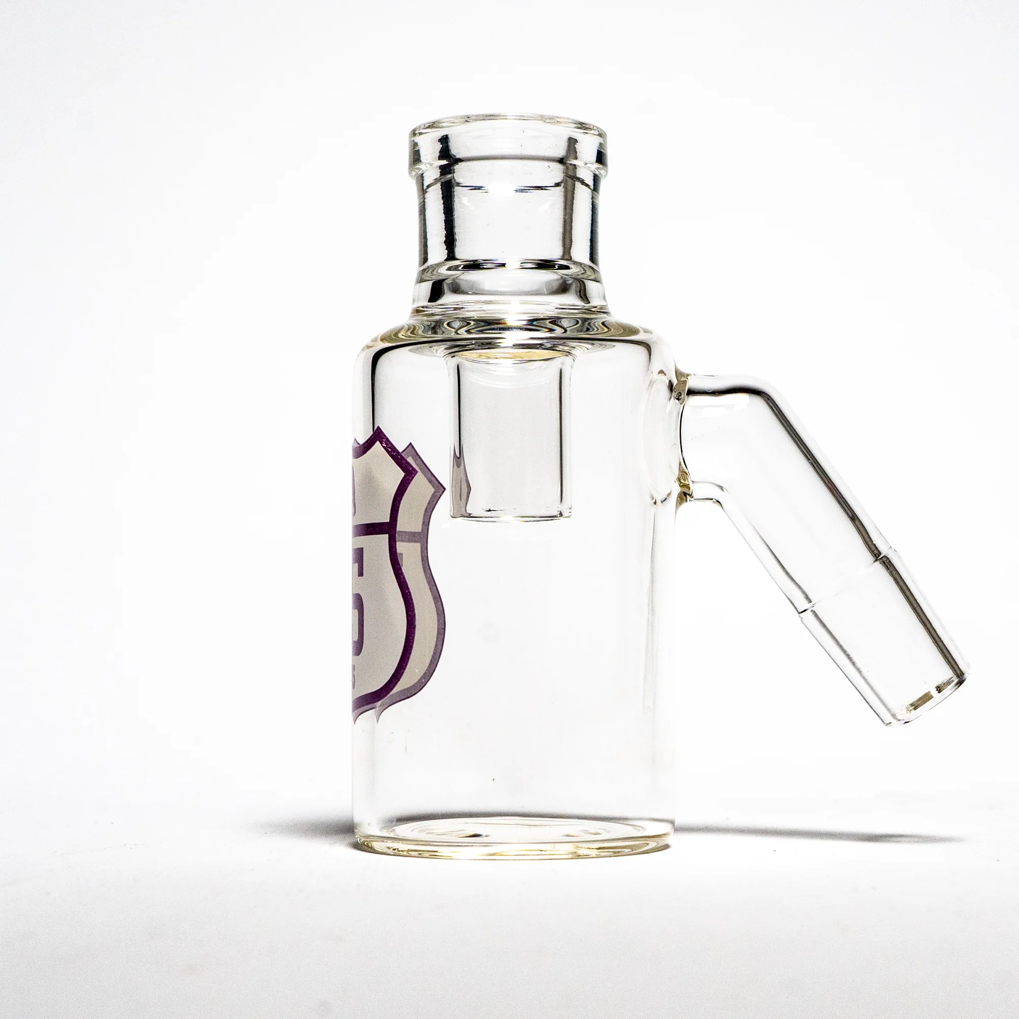 US Tubes - Dry Catcher V2 - 18mm 45° - White & Purple Highway Label - Image 4