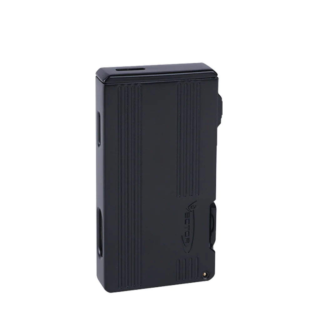 Vector - Defiance - Single Flame Torch Lighter w/ Punch - Black Matte