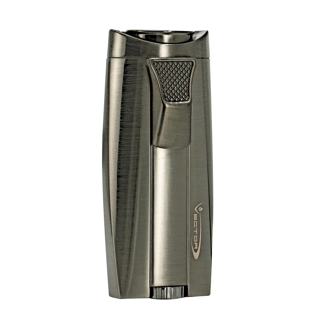 Vector - Legend - Double Flame Torch Lighter - Gunmetal Satin