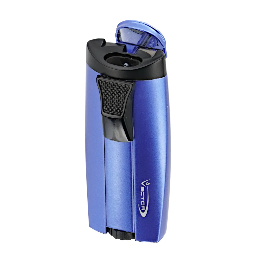 Vector - Legend - Double Flame Torch Lighter - Metallic Blue