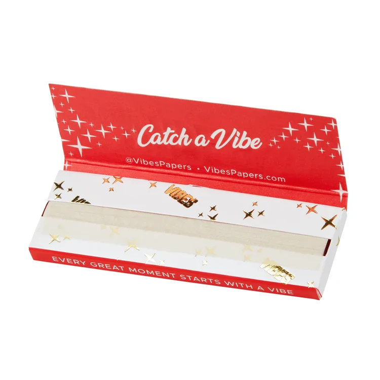 Vibes - 1.25 Hemp - 50 Paper Booklet - 6 Packs - Image 2