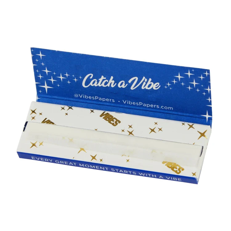Vibes - 1.25 Rice - 50 Paper Booklet - 50 Pack Box - Image 3