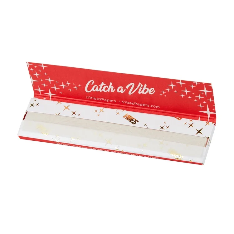 Vibes - King Size Hemp - 33 Paper Booklet - Single Pack - Image 2