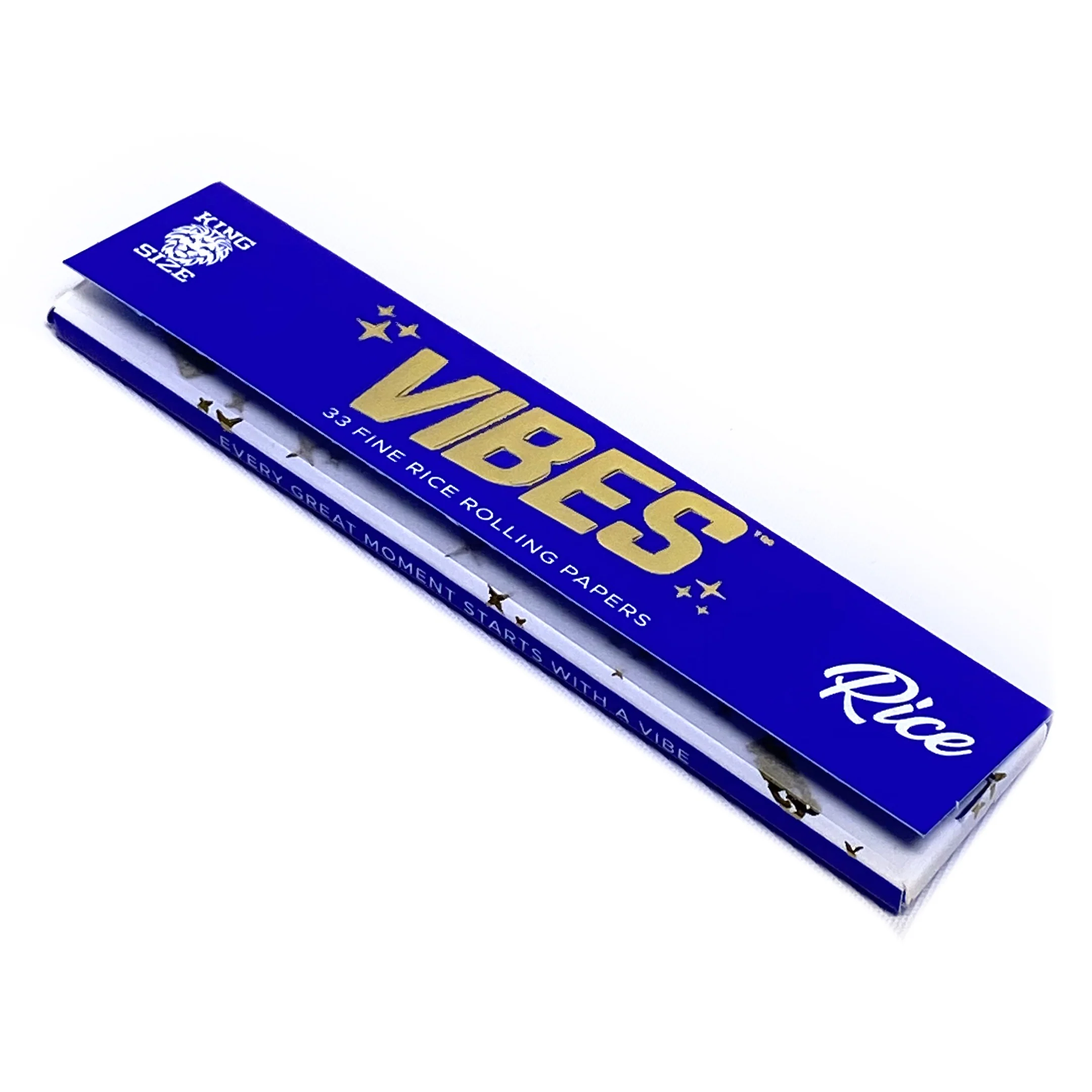 Vibes - King Size Rice - 33 Paper Booklet - Single Pack