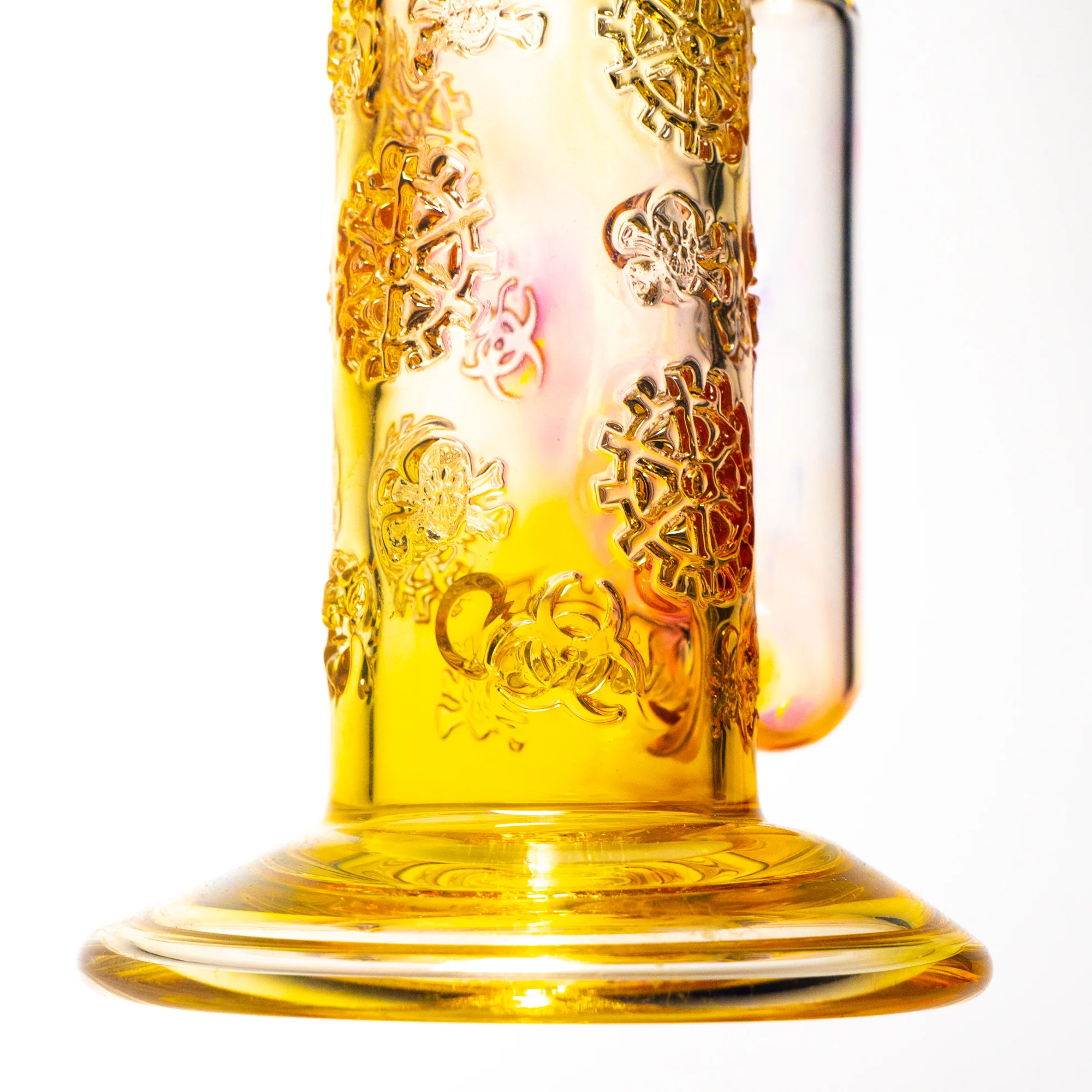 Waterhouse Glass - Big Fume Rig - Wheels, Hazard & Bones - Image 4