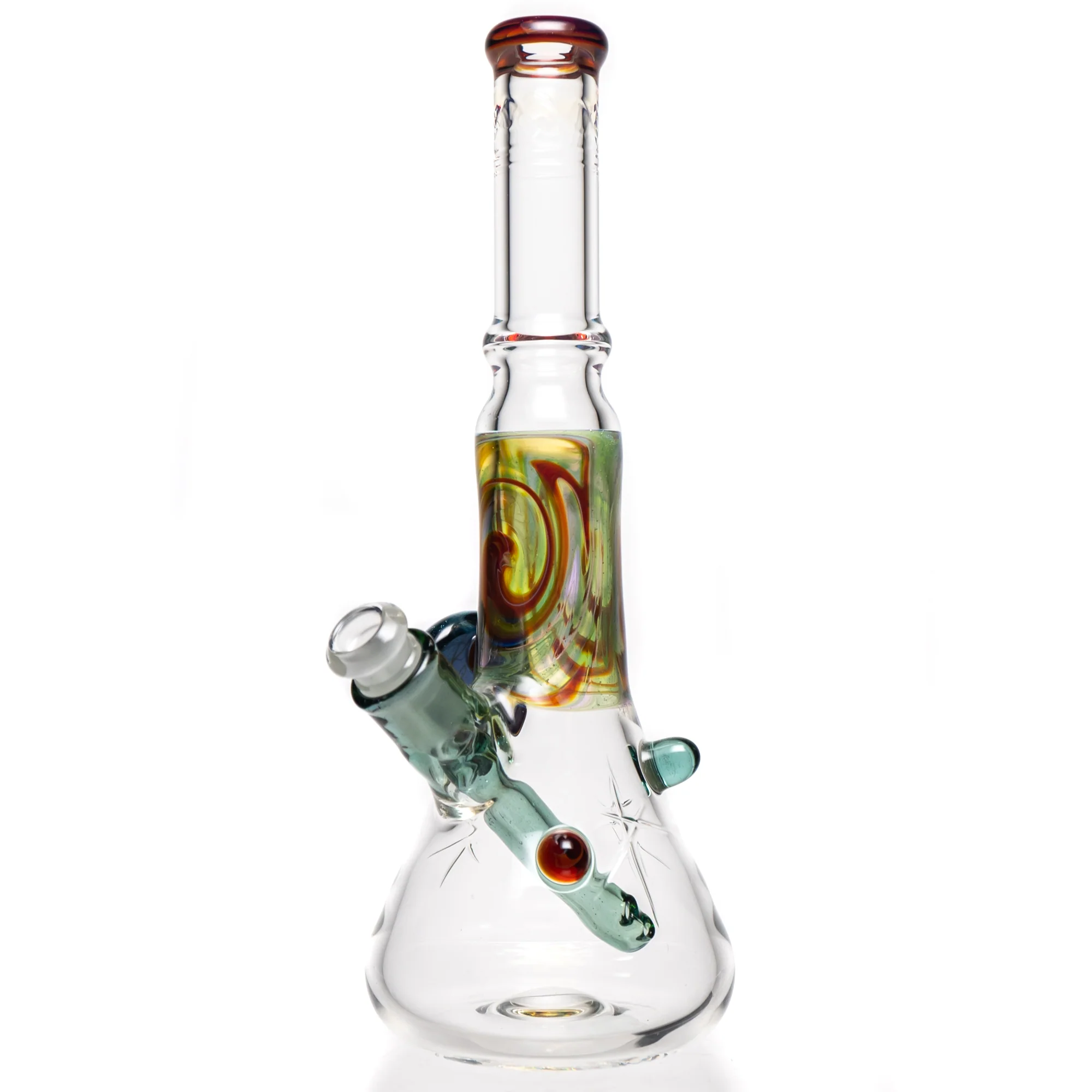 Wil Glass - Reversal Mini Beaker - Amber Purple - Image 2