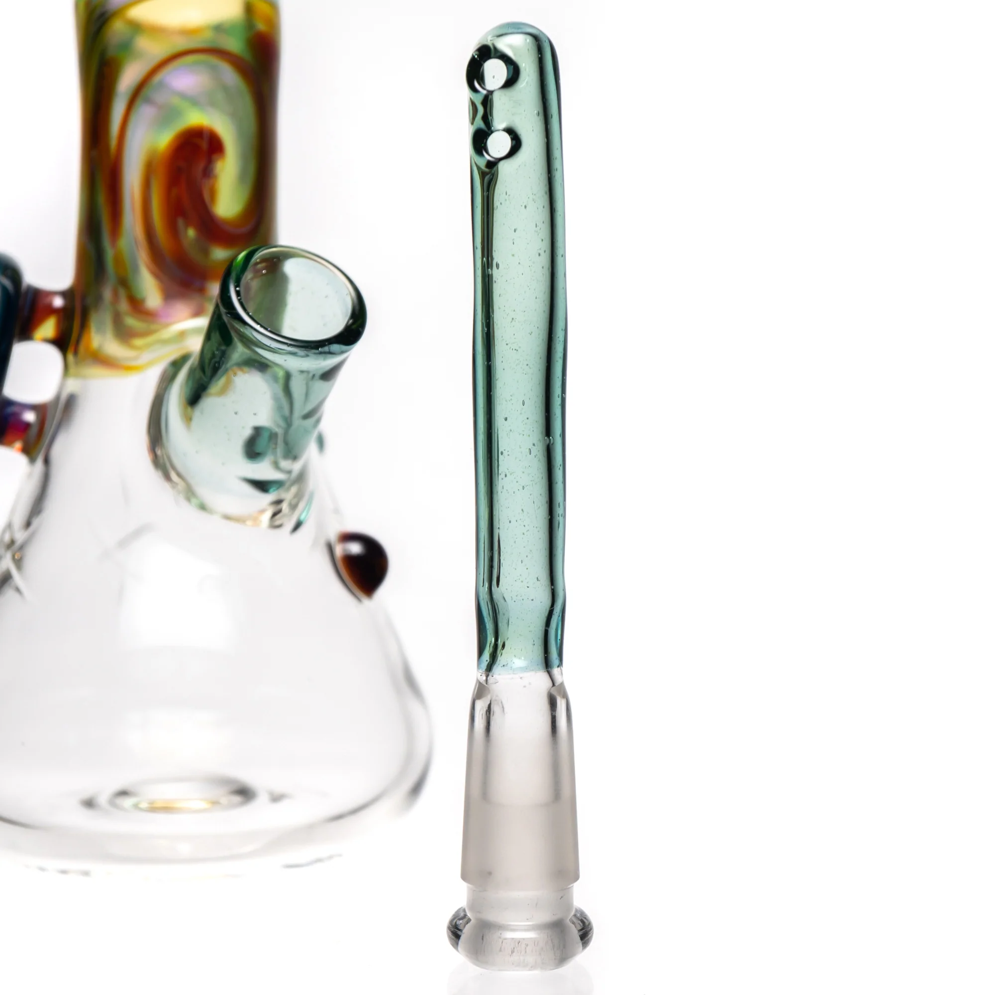 Wil Glass - Reversal Mini Beaker - Amber Purple - Image 6