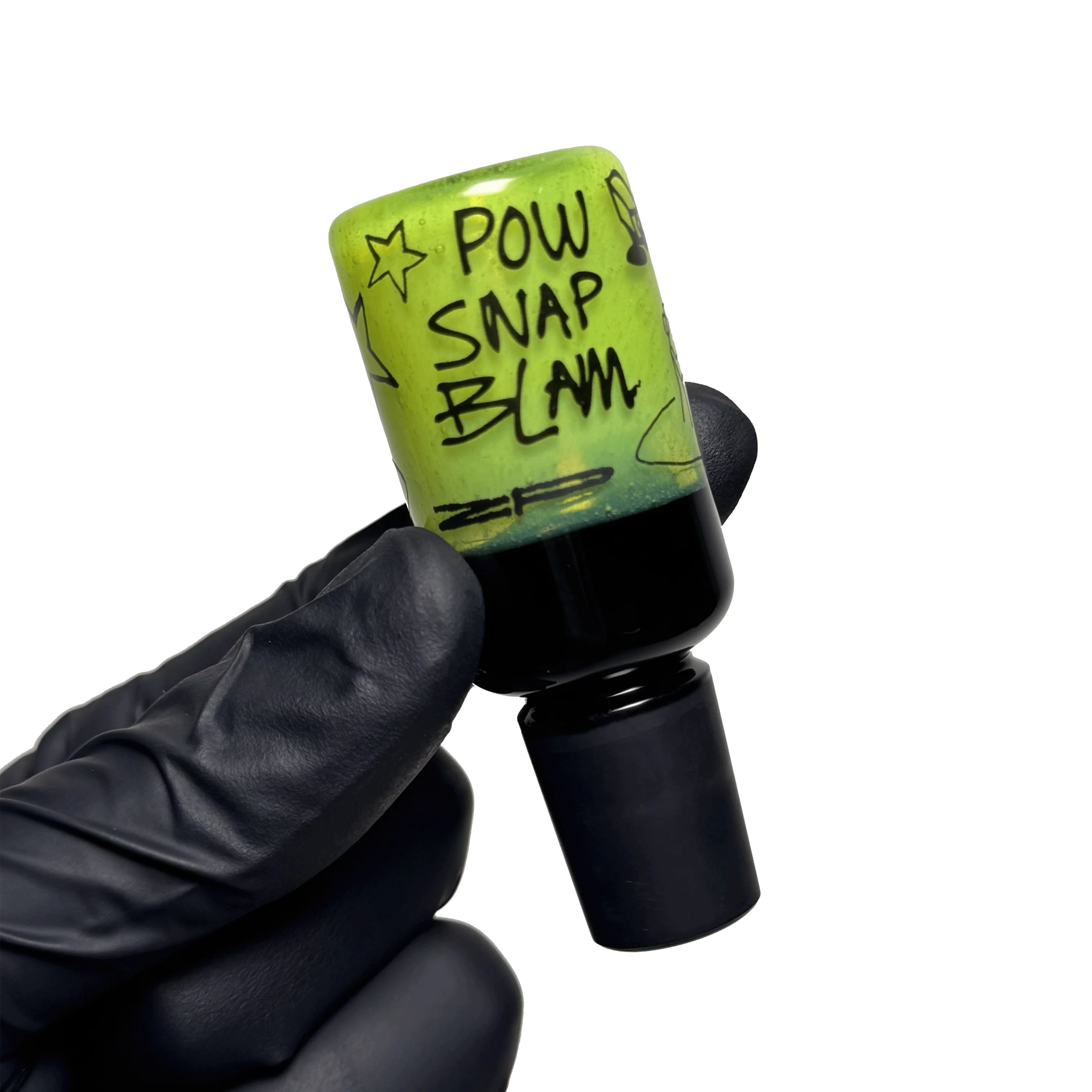 Zach P - Sketch Series Slide - Slyme & Black - Pow Snap Blam - 18mm