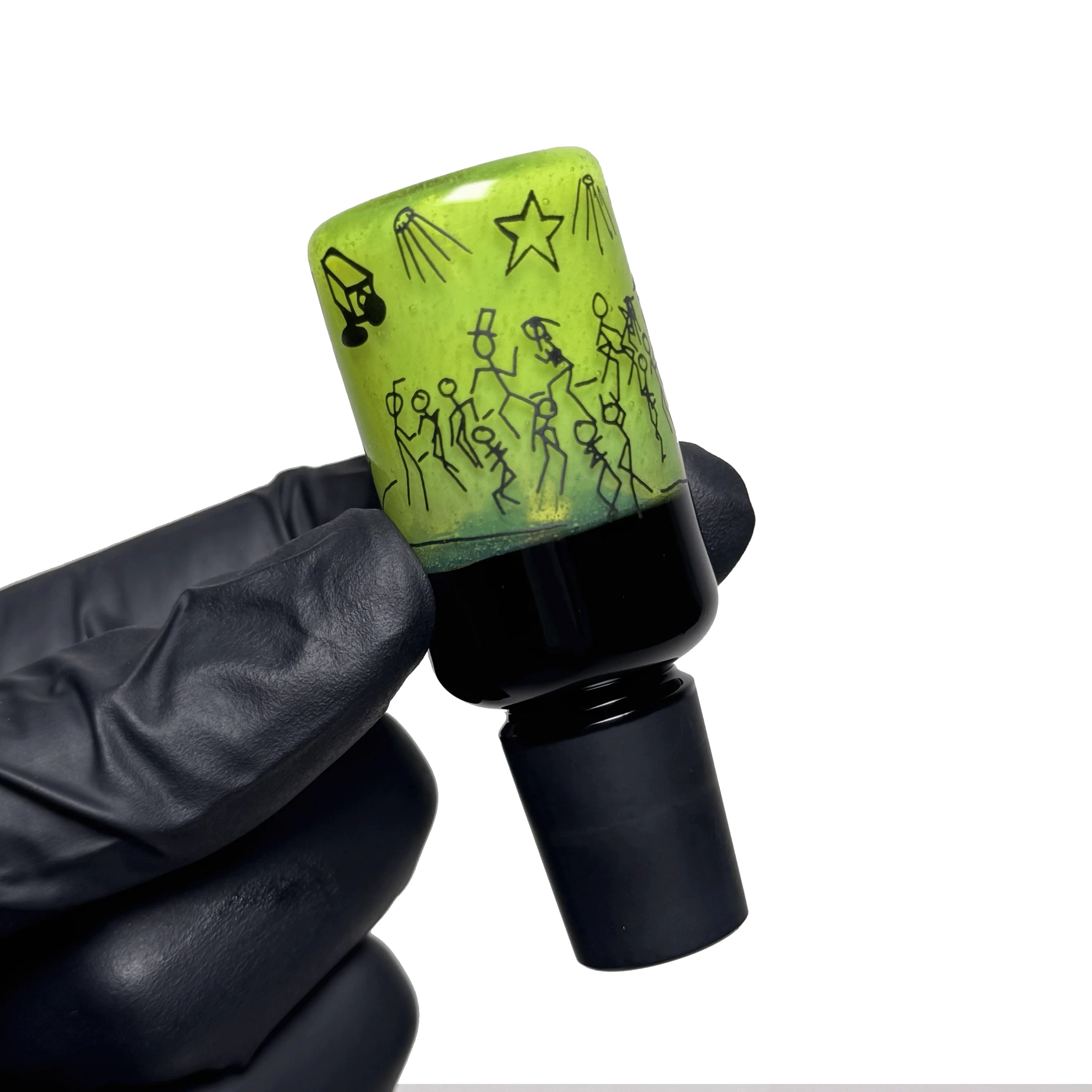 Zach P - Sketch Series Slide - Slyme & Black - Pow Snap Blam - 18mm - Image 2