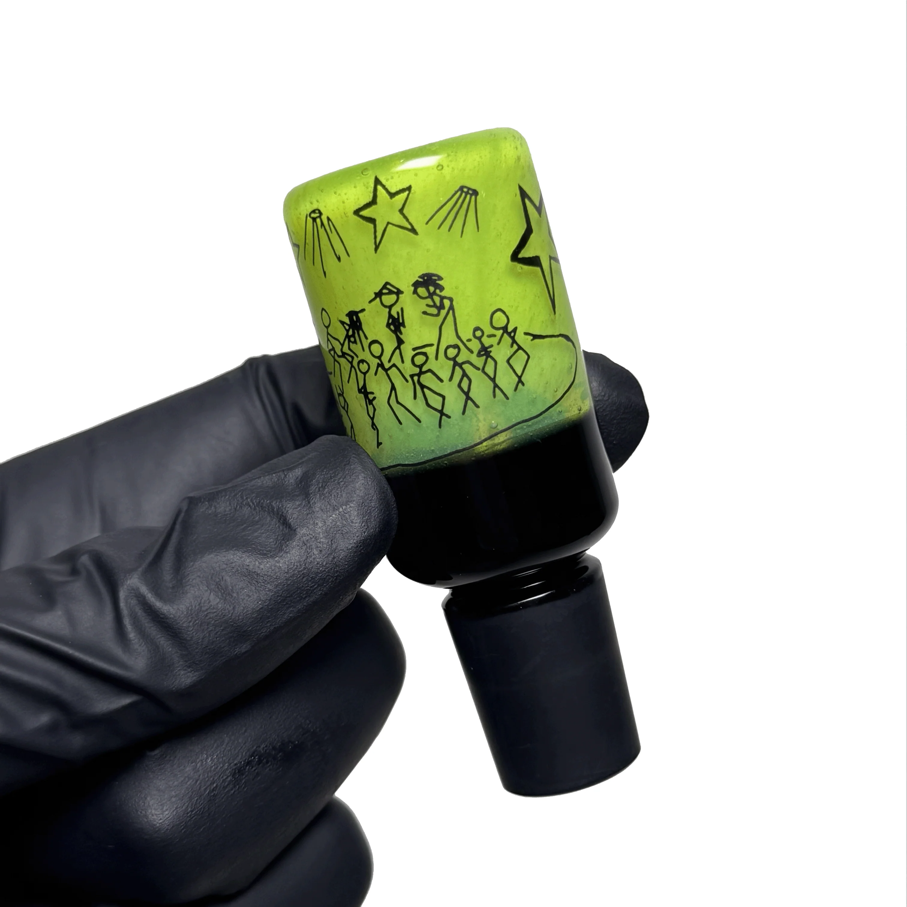 Zach P - Sketch Series Slide - Slyme & Black - Pow Snap Blam - 18mm - Image 3