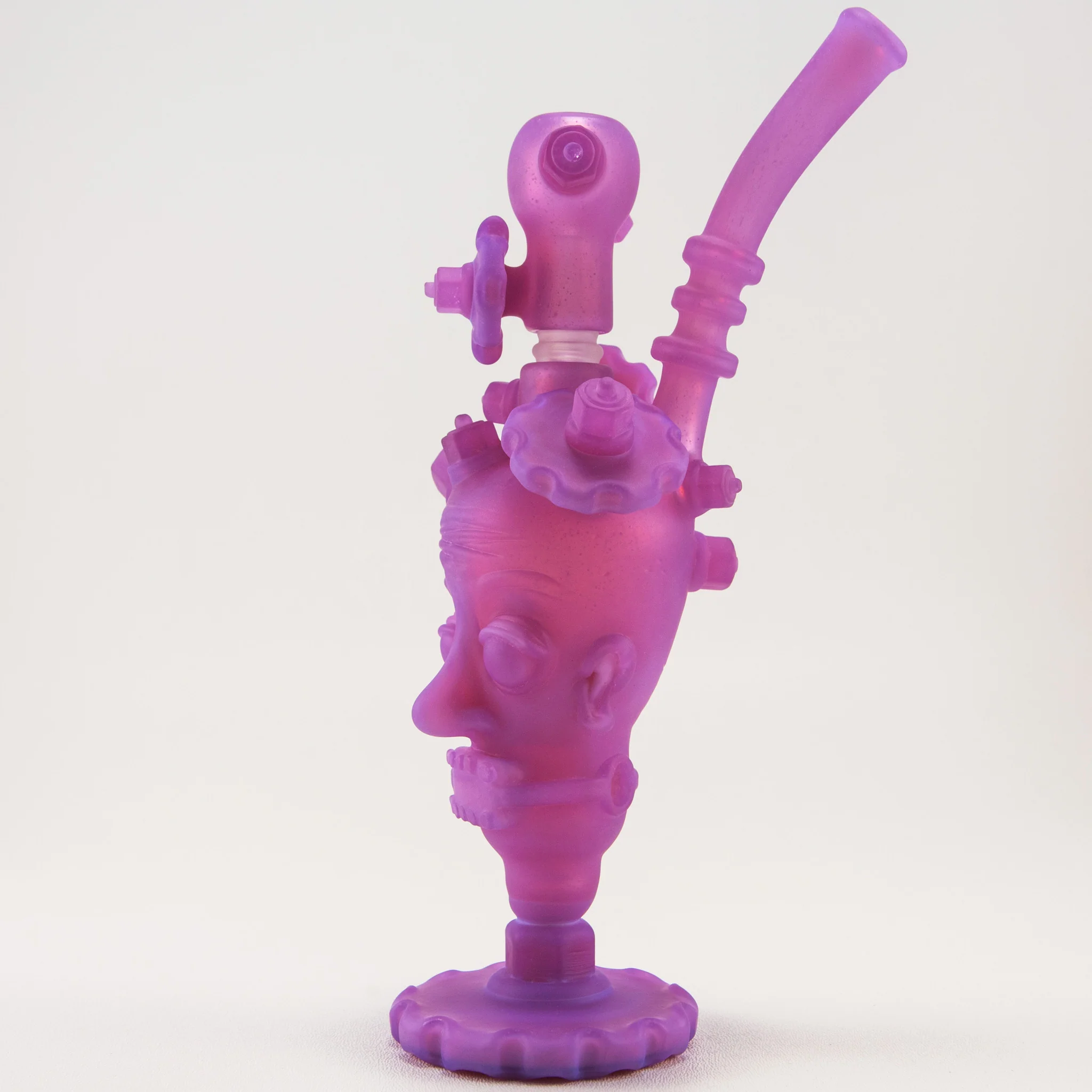 Zach Puchowitz - Punished Pink Slyme Head Concentrate Bubbler - Image 3