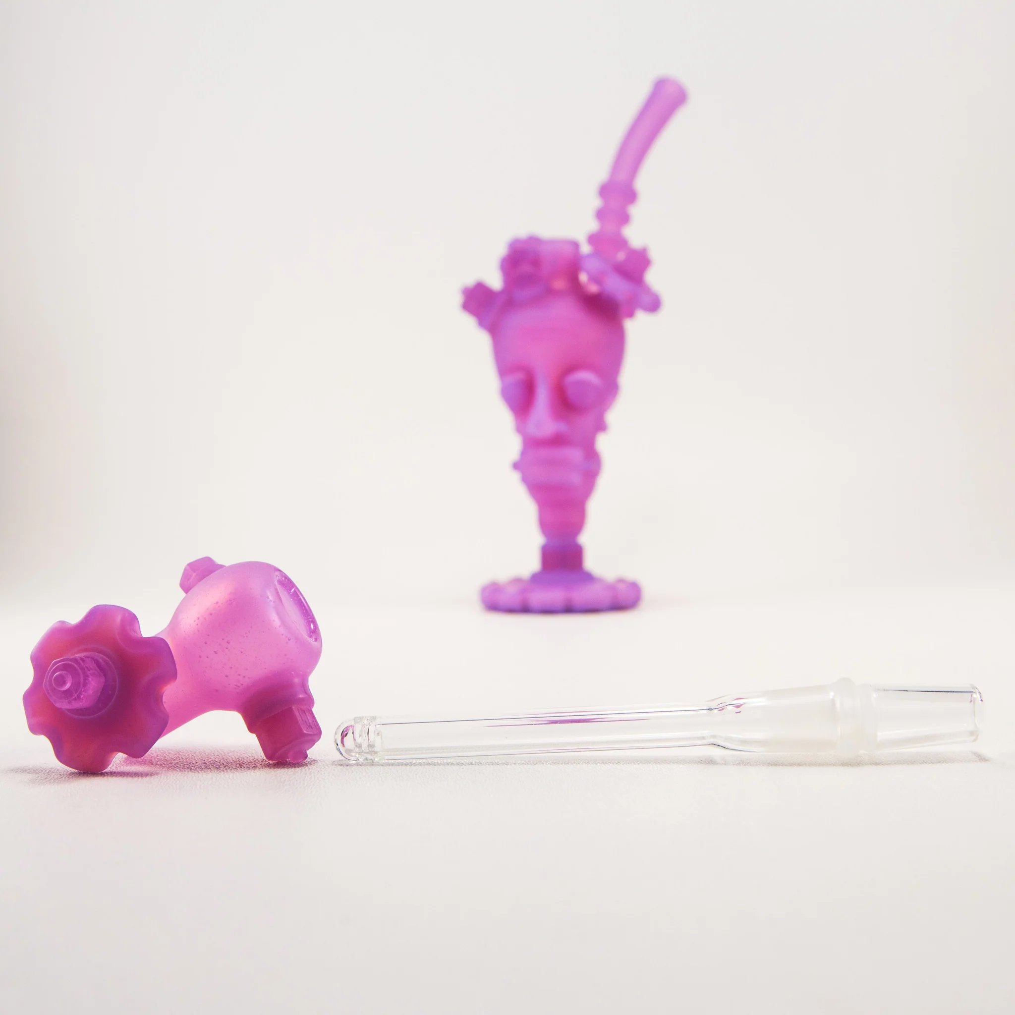 Zach Puchowitz - Punished Pink Slyme Head Concentrate Bubbler - Image 6