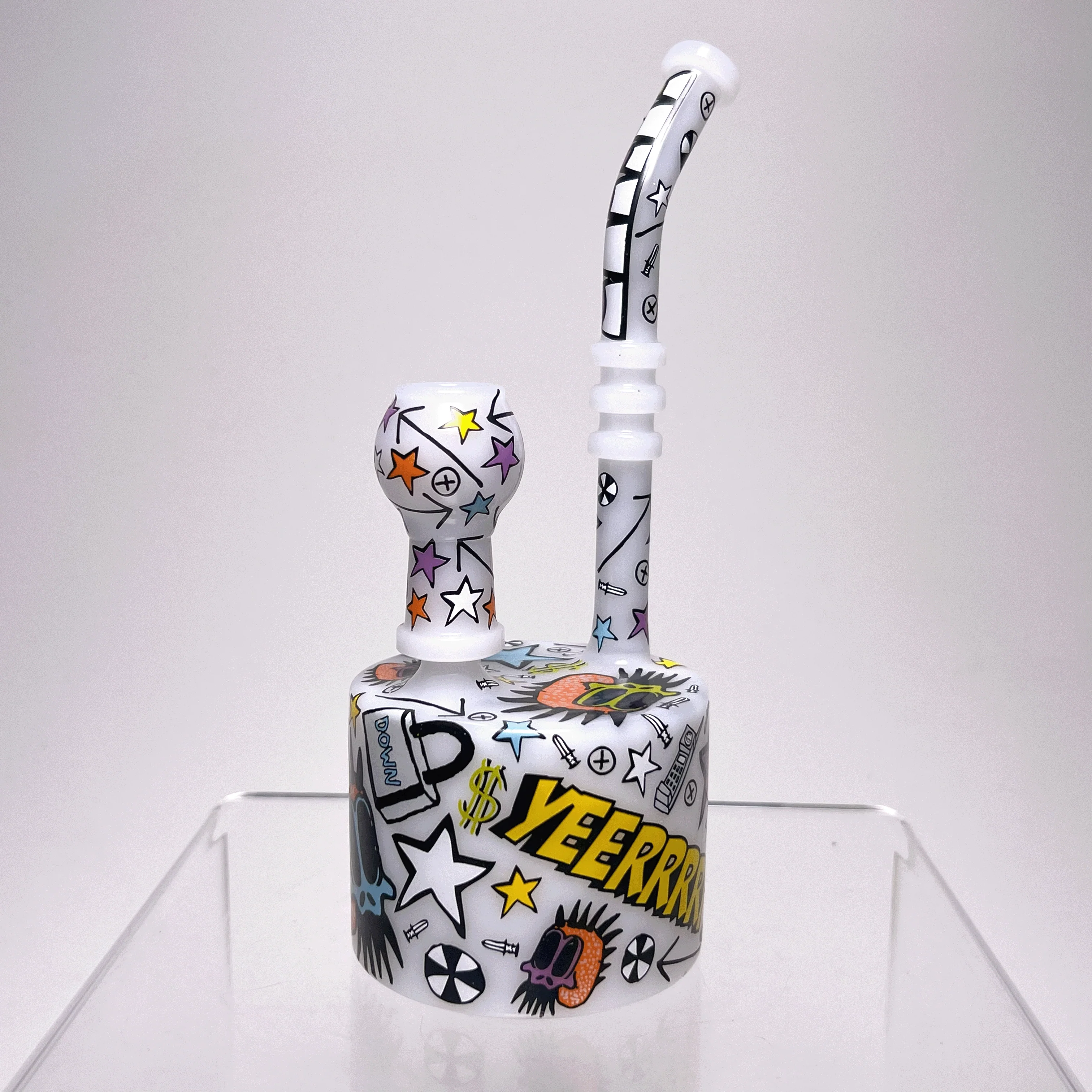 Zach Puchowitz - Puck Bubbler - Fixed - Sketch Series - "F*** Art Lets K**"