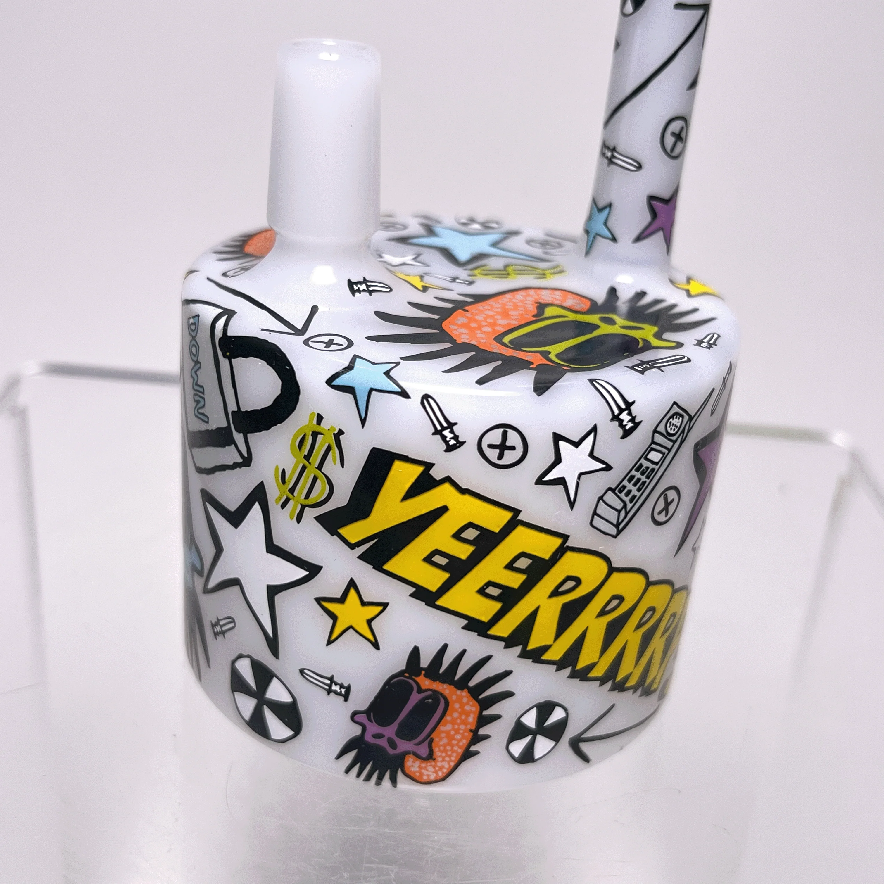 Zach Puchowitz - Puck Bubbler - Fixed - Sketch Series - "F*** Art Lets K**" - Image 3
