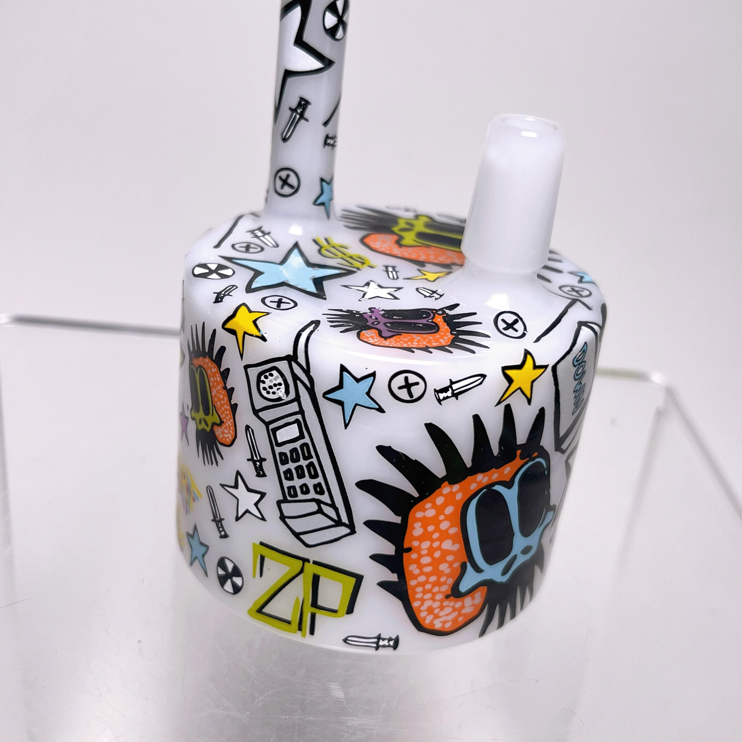 Zach Puchowitz - Puck Bubbler - Fixed - Sketch Series - "F*** Art Lets K**" - Image 4
