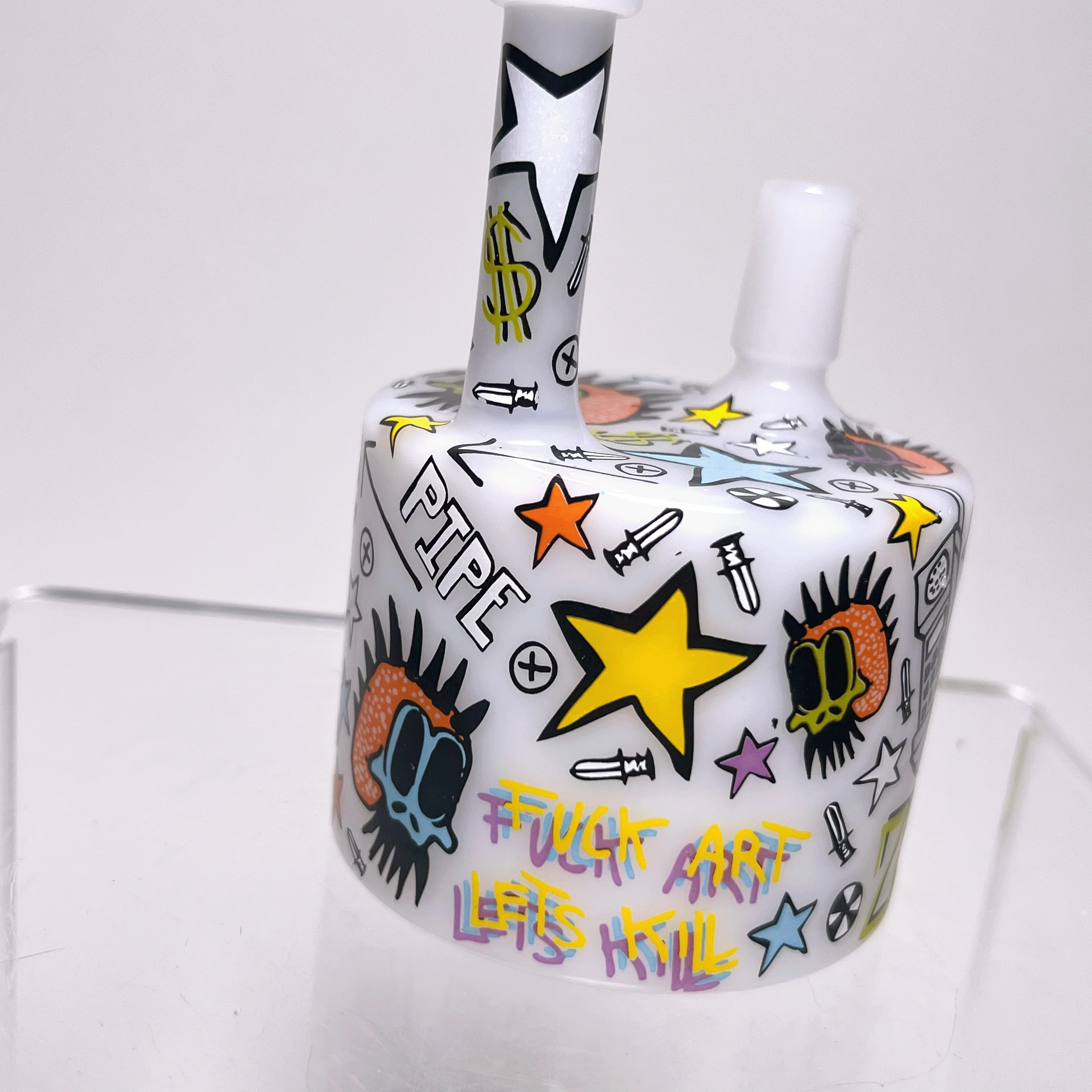 Zach Puchowitz - Puck Bubbler - Fixed - Sketch Series - "F*** Art Lets K**" - Image 5